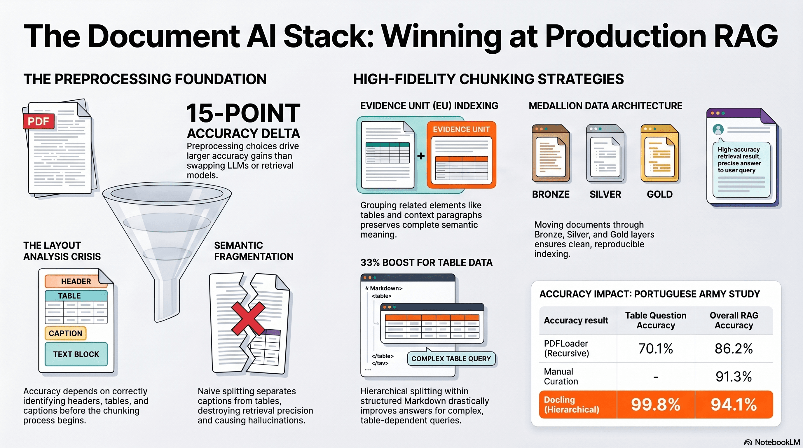 The Document AI Stack That Actually Powers Production RAG: Layout Models, Chunking Ontologies, and the Preprocessing Truth Nobody Talks About